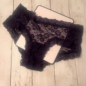 Victoria’s Secret lace cheeky